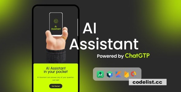 AssisAi v30 Native Android Chat App powered by ChatGPT