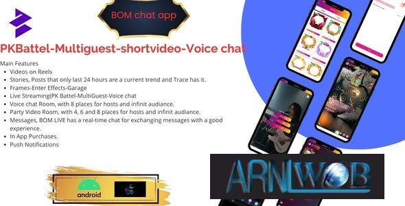 BOMChat v10 A Social Media Platform with Short Videos