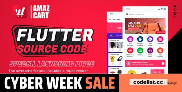 Ecommerce Flutter Source Code for Android and iOS Introducing Flutter