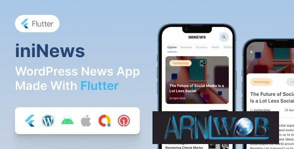 Introducing iniNews v10 A Mobile App for WordPress Built with