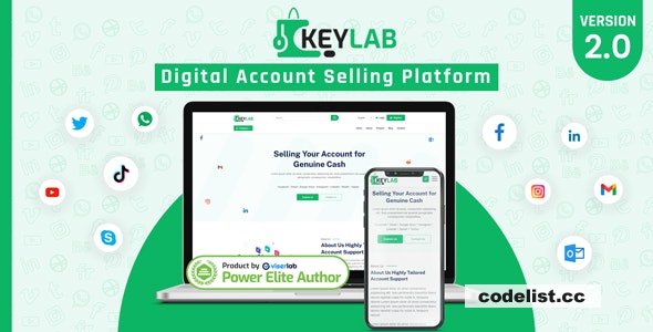 Improved Version of KeyLab A Digital Account Selling Platform with