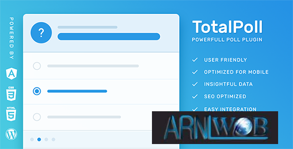 WordPress Poll Plugin TotalPoll Pro Version 4120