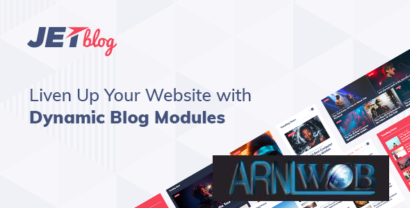 JetBlog Version 247 Enhance your Blog with Elementor Page