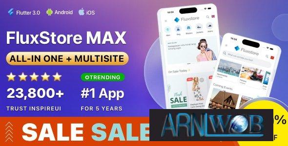 All in One and Multisite E Commerce Flutter App for Businesses FluxStore MAX