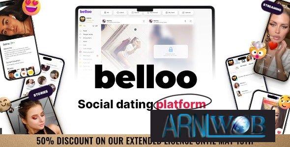 Belloo Version 4442 Fully Featured Social Dating Software