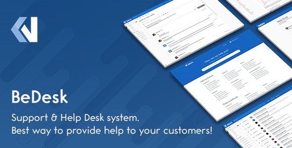 Customer Support Software and Helpdesk Ticketing System BeDesk Version