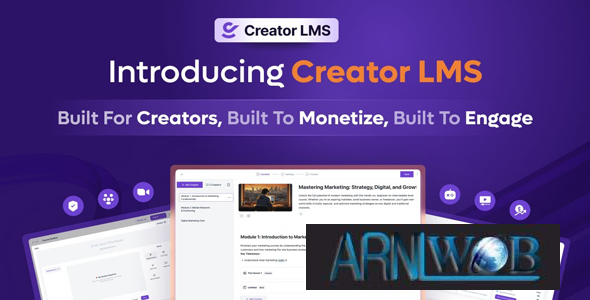 Latest Version of Creator Learning Management System Pro