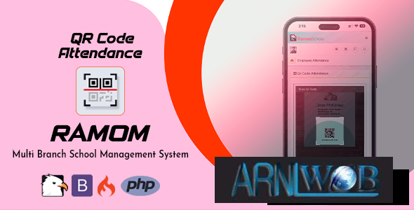 Ramom School QR Code Attendance Version 20
