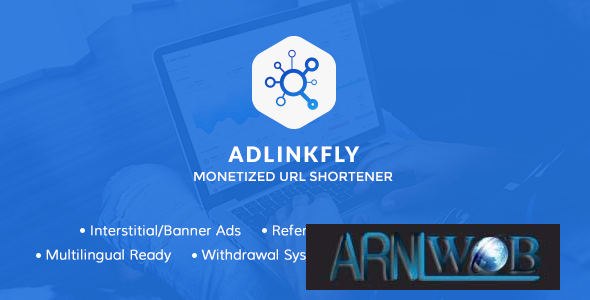 AdLinkFly v663 Free Monetized URL Shortener No License Required