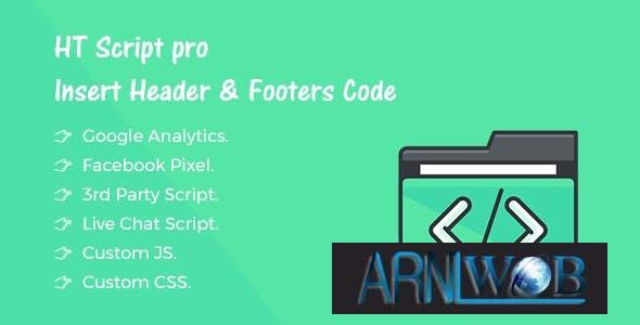 HT Script Pro v115 Easily Add Header and Footer Code