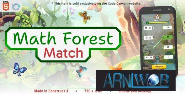 Math Forest Match v10 Engaging HTML5 Educational Game for Learning