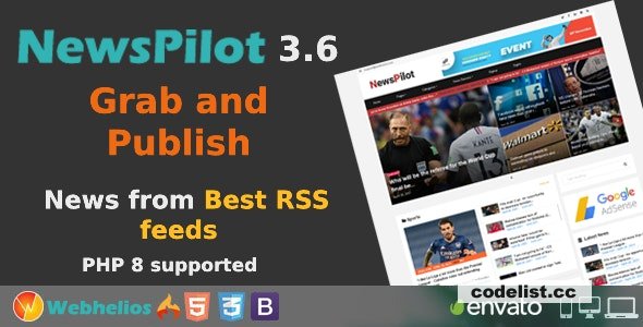 NewsPilot v36 Your Ultimate Automatic News Aggregator Script Solution