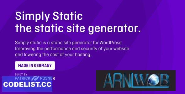 Simply Static Pro Version 2161 Unlock the Power of Static
