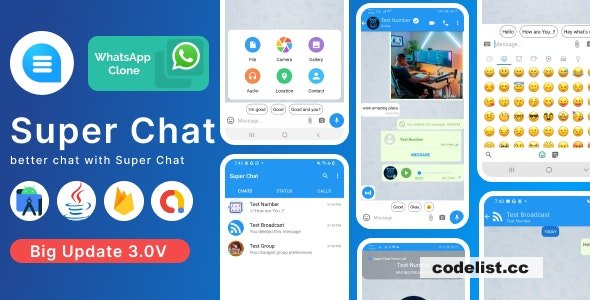Super Chat v31 The Ultimate Android Messaging App for Group