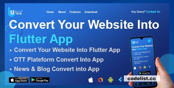 Transform Your Website into a Flutter App with UniversalWeb