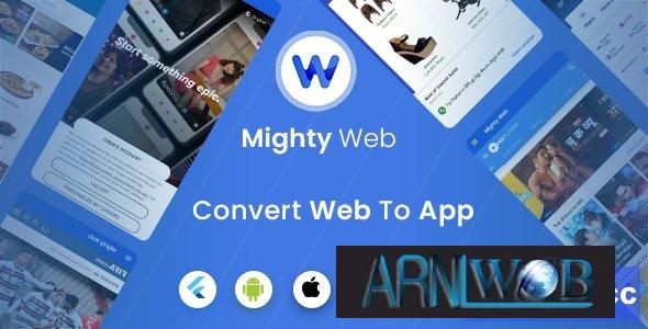 Transform Your Website into a Mobile App with MightyWeb Webview v20.0 – Flutter Integration & Admin Panel Included 1 Transform Your Website into a Mobile App with MightyWeb Webview
