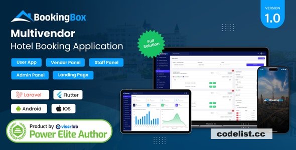BookingBox v1.0: All-in-One Multi-Vendor Hotel Booking SAAS Solution – Free Download 1 BookingBox v10 All in One Multi Vendor Hotel Booking SAAS Solution – Free