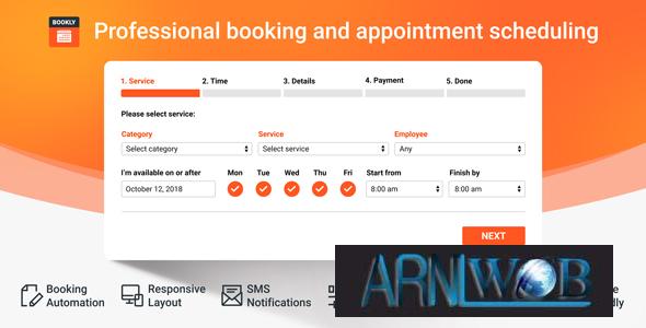 Bookly PRO v97 The Ultimate Appointment Booking and Scheduling Software
