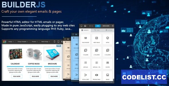BuilderJS v5.0.7: The Ultimate HTML Email and Page Creation Tool 1 BuilderJS v507 The Ultimate HTML Email and Page Creation Tool