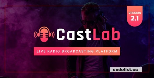 CastLab v21 Premium Live Radio Broadcasting Platform Nulled Version