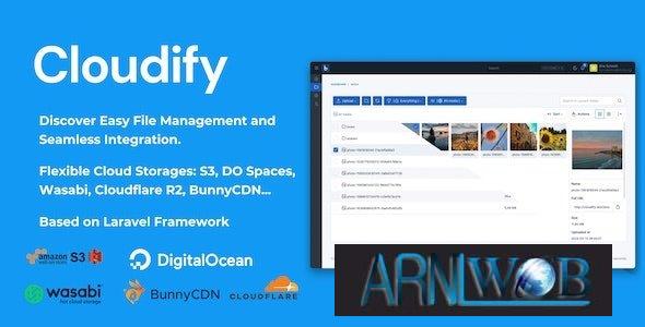 Cloudify 101 Self Hosted File Manager Cloud Storage Solution