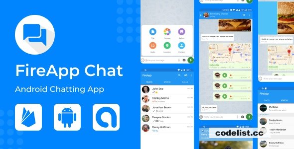 FireApp Chat v22 The Ultimate Android Chat App with Group