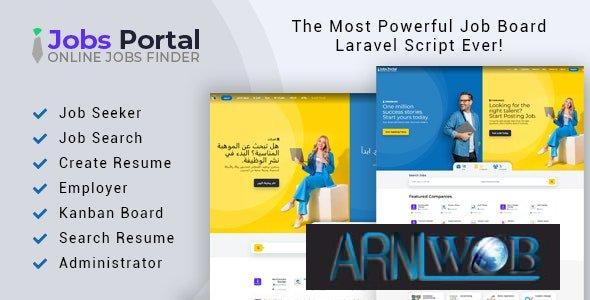Jobs Portal v41 Advanced Laravel Job Board Script for Your