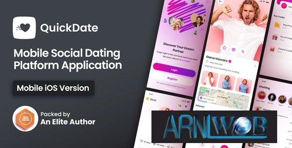 QuickDate iOS v22 The Ultimate Mobile Dating App for Social