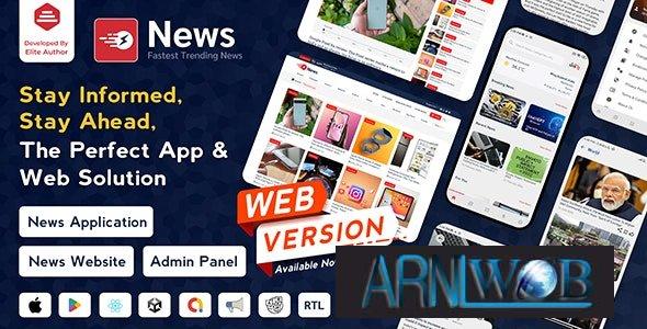 Version 312 of Our Flutter News App for Android and.j