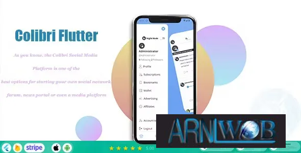 ColibriSM Flutter v1.0.5: Enhance Your ColibriSM Social PHP Script Experience 1 ColibriSM Flutter v105 Enhance Your ColibriSM Social PHP Script
