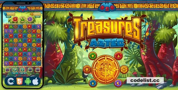 Discover Treasure Aztec: An HTML5 Adventure Game Created with Construct 3 1 Discover Treasure Aztec An HTML5 Adventure Game Created with Construct
