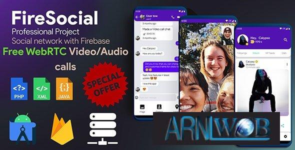 FireSocial 1.8: The Ultimate Firebase-Powered Social Networking Platform 1 FireSocial 18 The Ultimate Firebase Powered Social Networking Platform