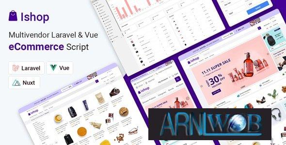 Download iShop v327 Multivendor eCommerce CMS Powered by Laravel