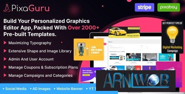 Transform Your Visual Content with PixaGuru v1.9.1: The Ultimate SAAS Platform for Graphics, Social Media Posts, Ads, and More 1 Transform Your Visual Content with PixaGuru v191 The Ultimate SAAS.j