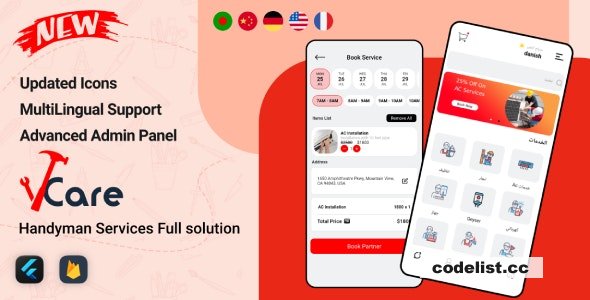 VCare v120 The Ultimate Complete Solution for Handyman Home Services
