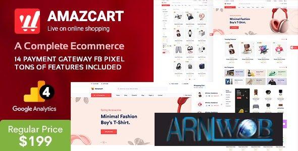 Discover AmazCart v40 The Ultimate Laravel Ecommerce CMS Free