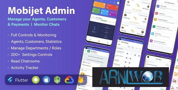 Mobijet ADMIN v1015 Effortlessly Manage Agents Customers and Payments with