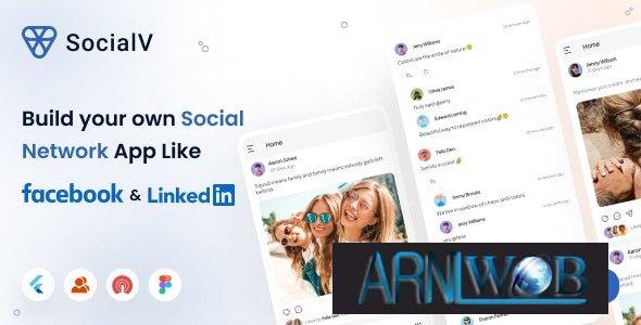 SocialV v68 Flutter Social Network App Powered by BuddyPress for