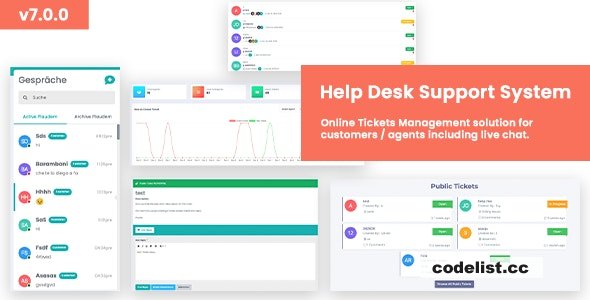 Support v700 The Ultimate All in One Laravel Help Desk Management Solution