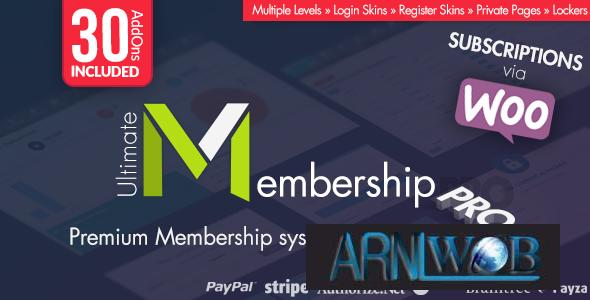 Ultimate Membership Pro Plugin for WordPress Version 1373
