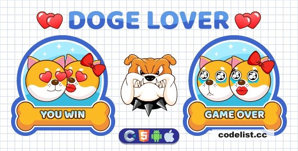 Ultimate Premium Doge Lover Exciting HTML5 Game Developed with