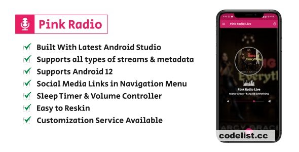 Pink Radio: A Powerful Yet User-Friendly Radio Player for Android 1 Pink Radio A Powerful Yet User Friendly Radio Player for Android
