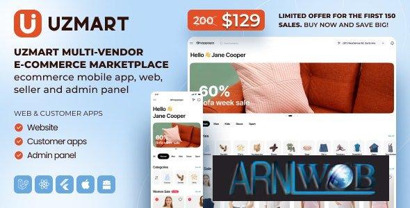 UzMart v1.0: Multi-Vendor E-commerce Marketplace Software (Null Version) 1 UzMart v10 Multi Vendor E commerce Marketplace Software Null Version