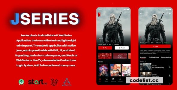 jserie v10 Ultimate Movies TV Series and Anime Platform with